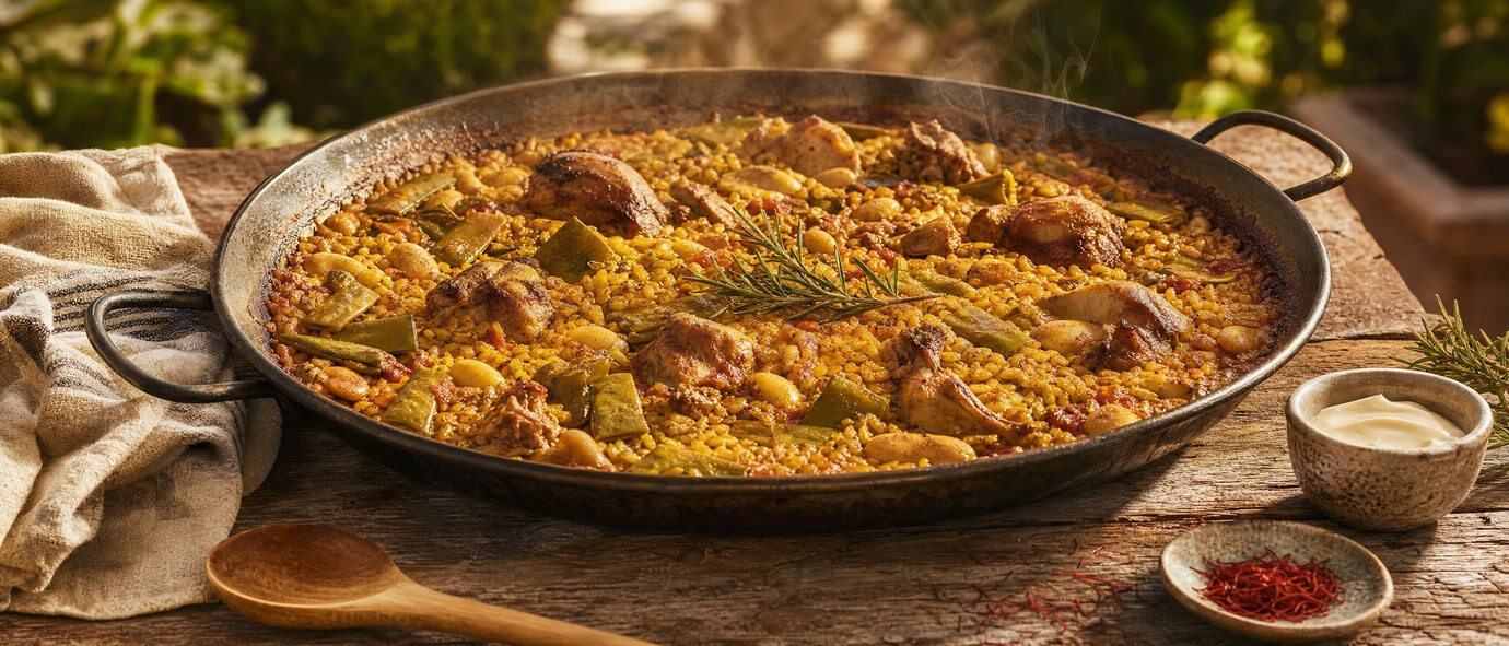 Auténtica paella valenciana: qué lleva y en qué fijarte al pedirla en un restaurante